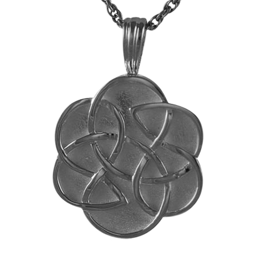 Celtic Flower Cremation Pendant